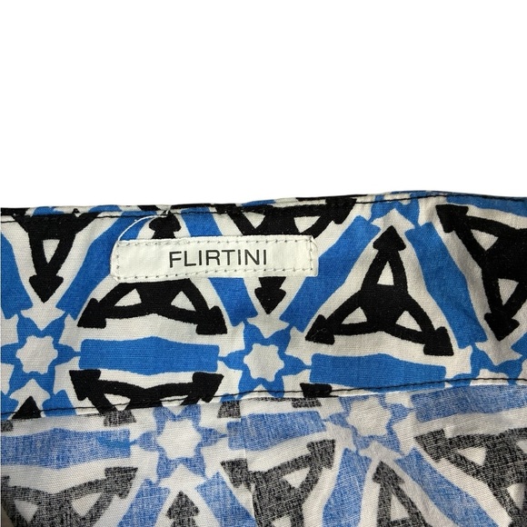 Golftini Geometric Blue and Black Women's Skirt/Skort “Flirtini”- Sz 6 - Picture 6 of 12